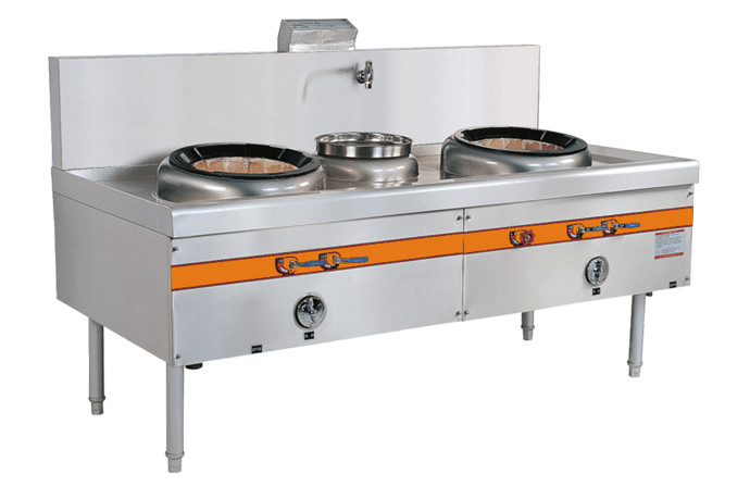 雙頭單尾小炒爐 雙頭單尾小炒爐